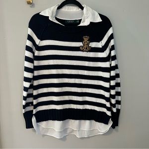 Ralph Lauren Sweater with Mock Collar